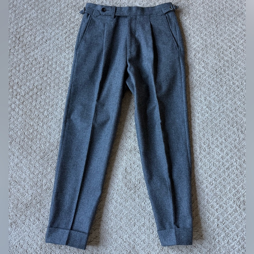 Suitsupply Vigo Dark Grey Trousers